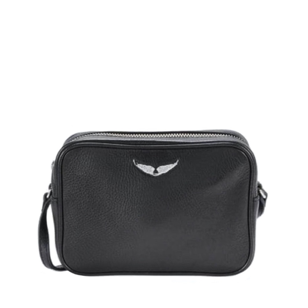 Zadig & Voltaire X-Small Wings Leather Camera Bag